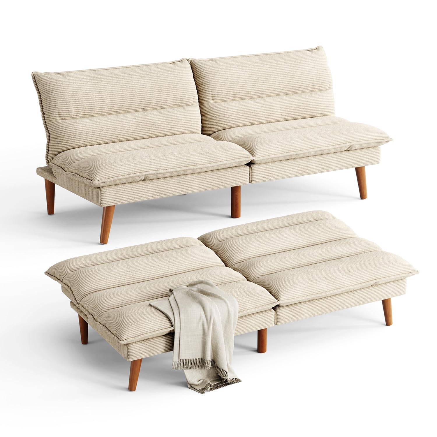 Office Furniture For Small Spaces - # Divano Letto in Velluto a