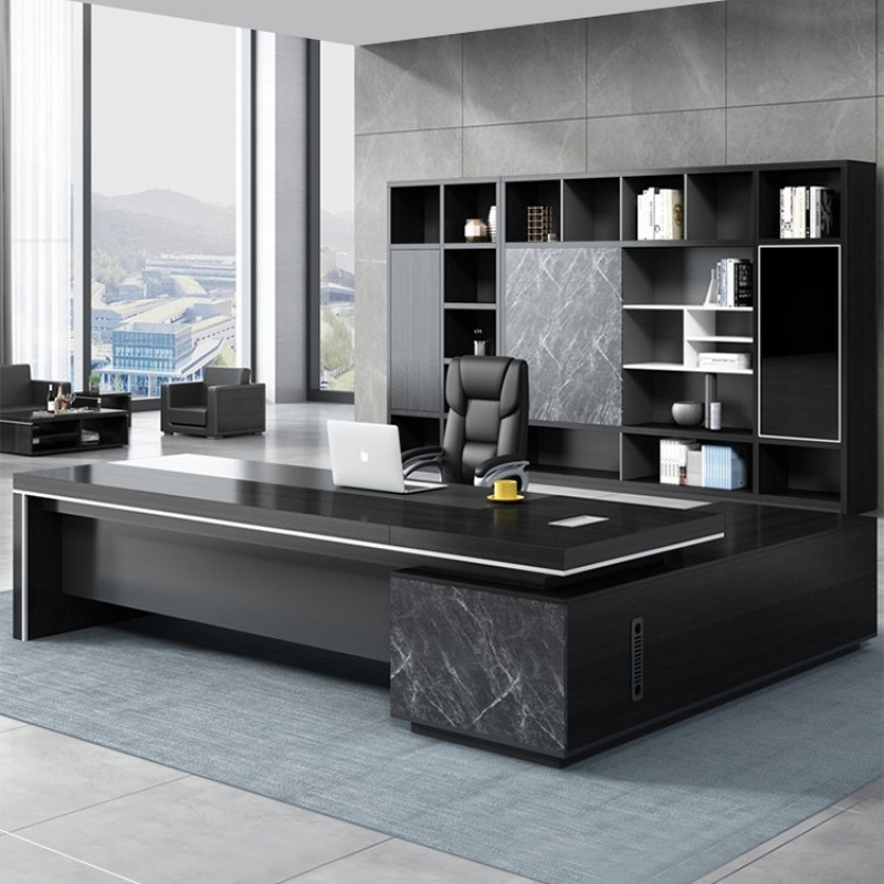 Xh Office Furniture - Scrivania da Ufficio CEO, Moderna e
