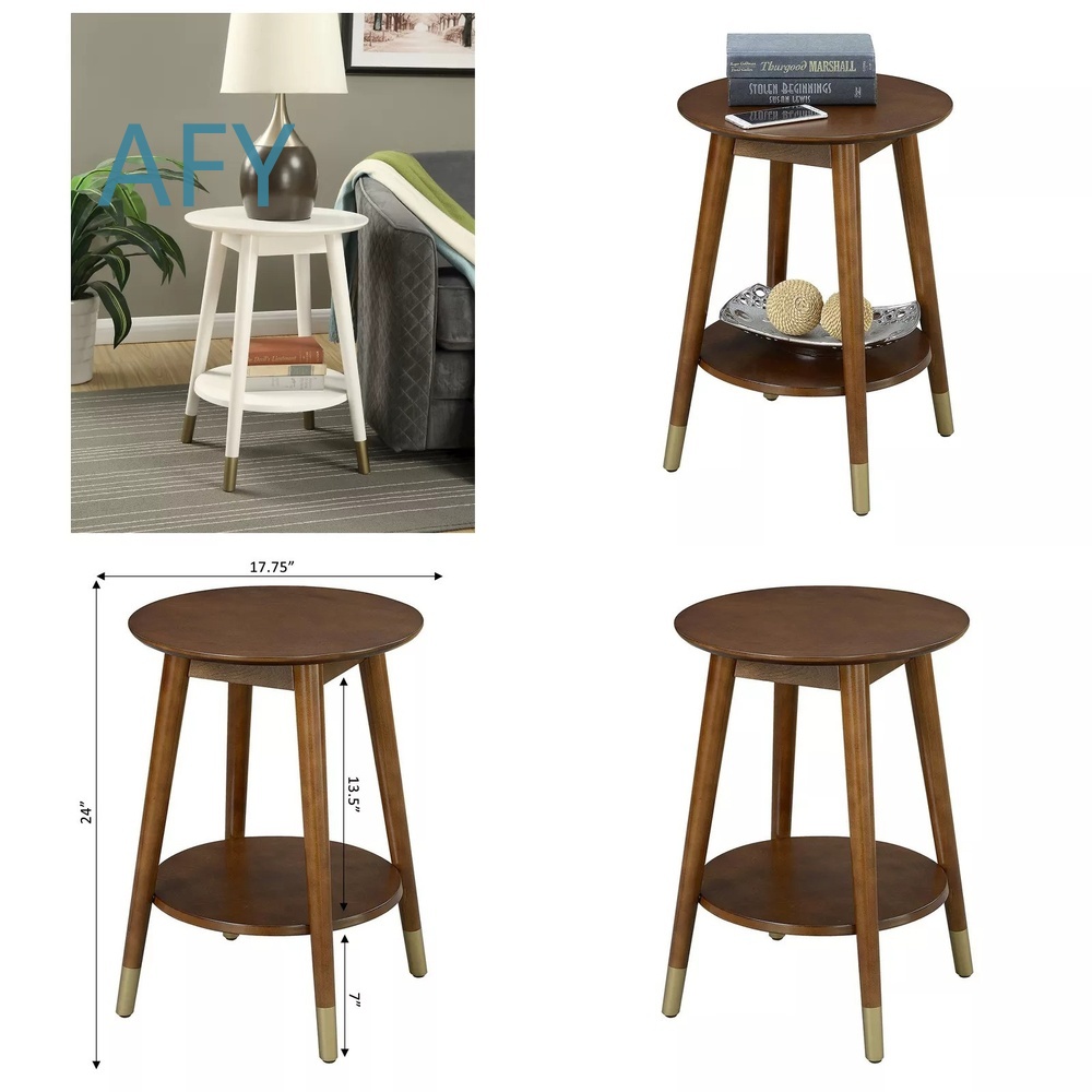 Office Furniture Ikea - Tavolino in Legno con Vano Portaoggetti
