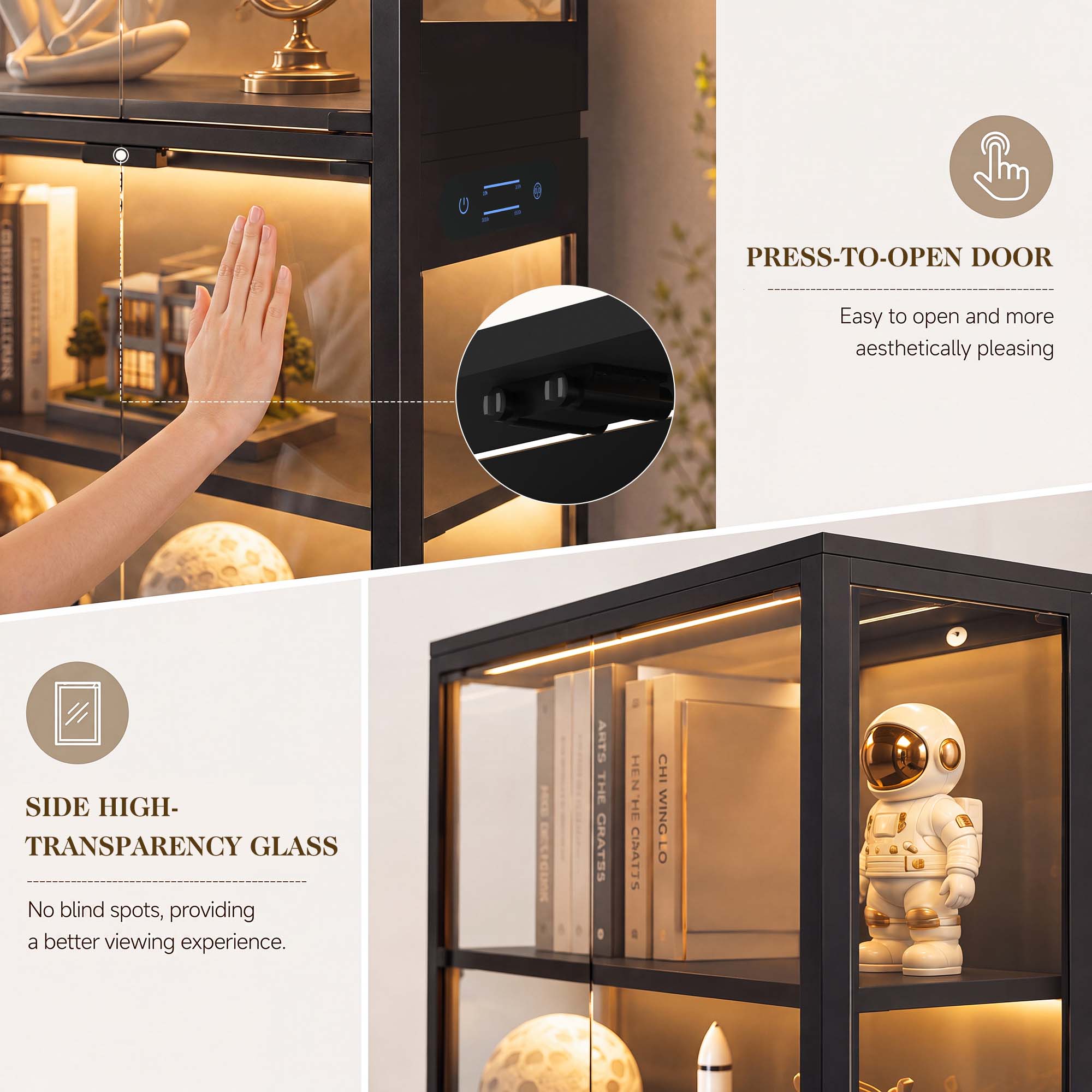 TCGBKAF Vetrina a 5 Ripiani co - Office Furniture Loft recensione e prezzo