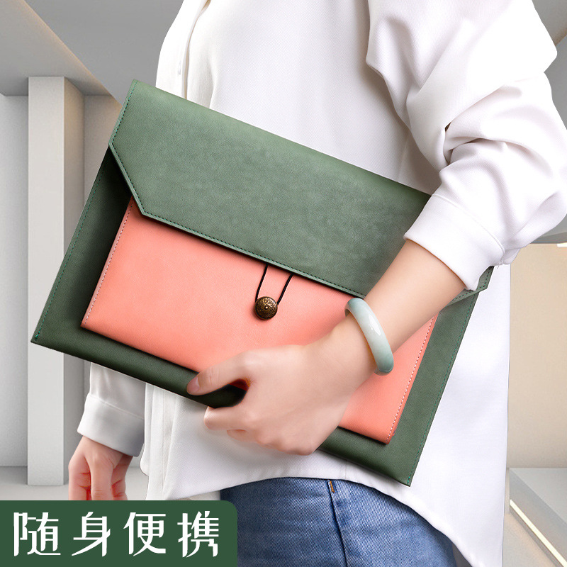 Borsa per documenti in pelle B - Binder Storage Box recensione e prezzo