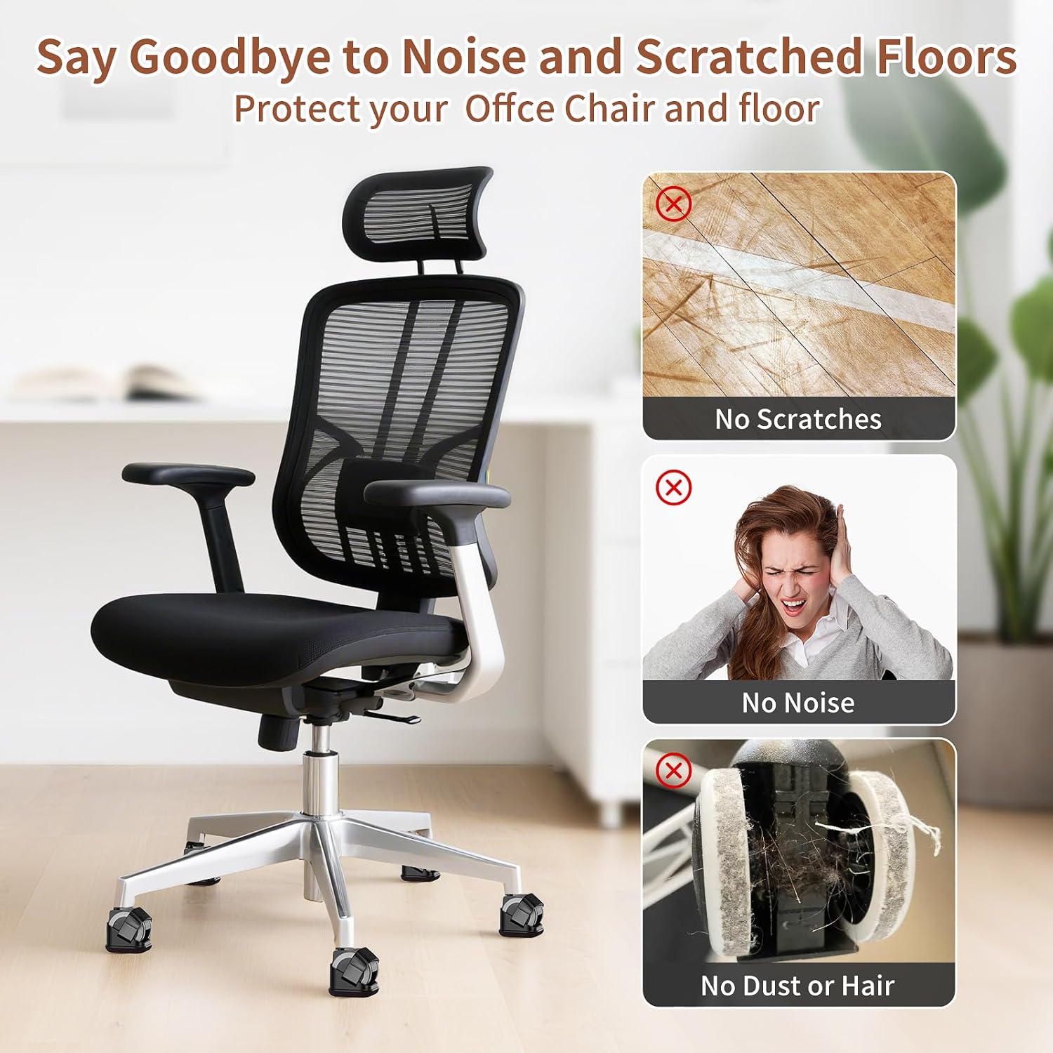 5 Pezzi Protezioni per Gambe d - Office Furniture Loft recensione e prezzo