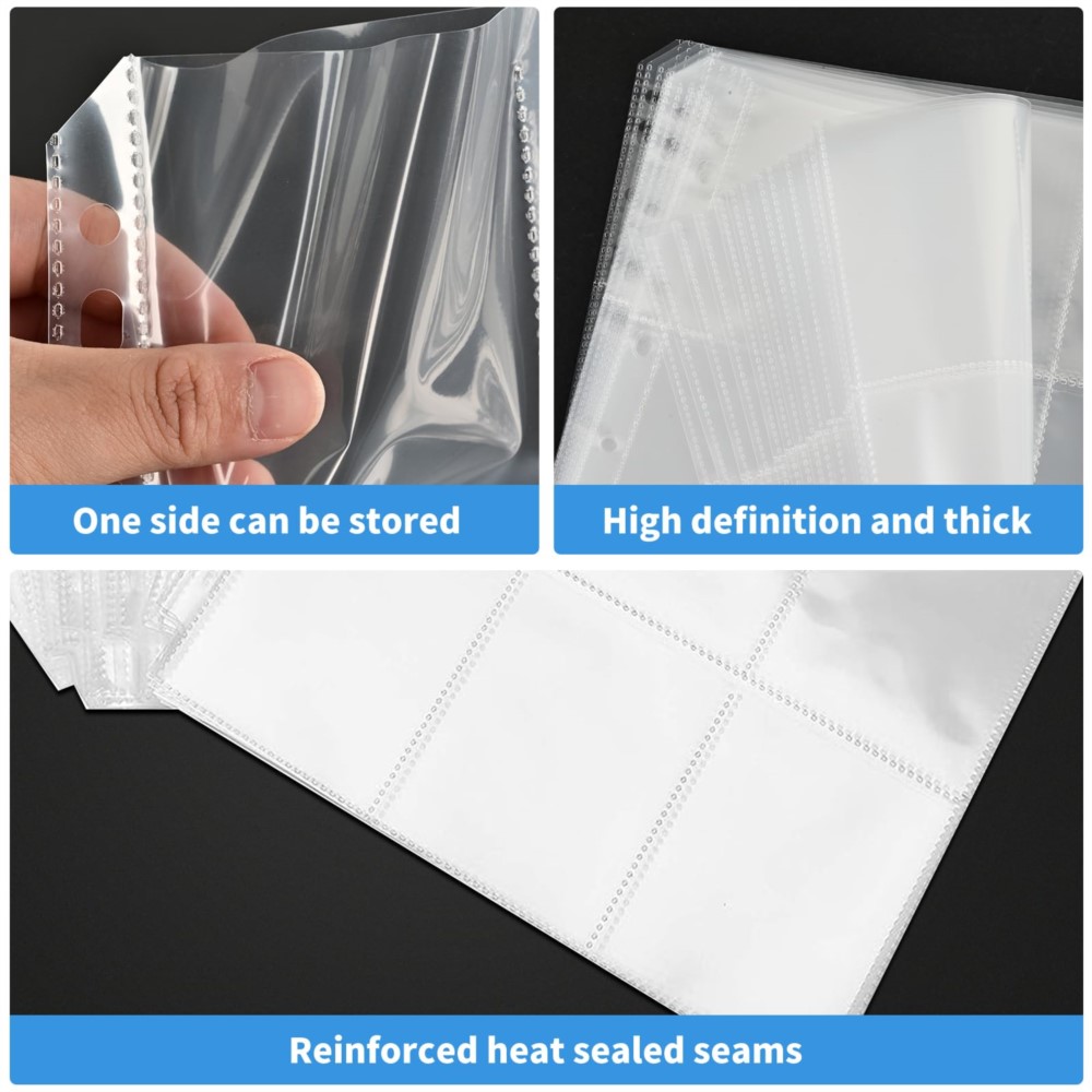 50 Fogli Protettivi a 9 Tasche - Binder Storage Box recensione e prezzo