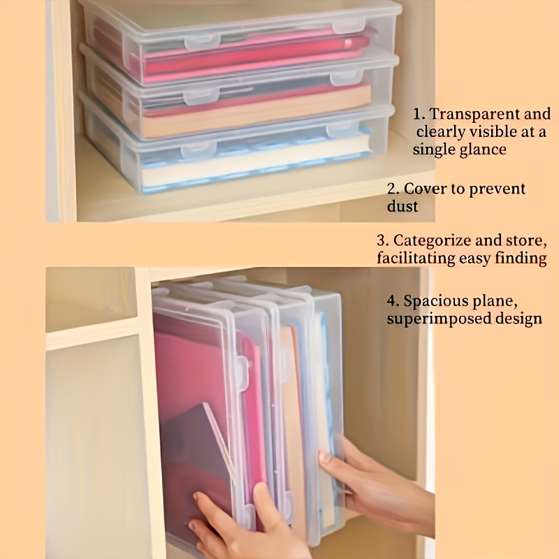 1 scatola portaoggetti in plas - Binder Storage Box recensione e prezzo