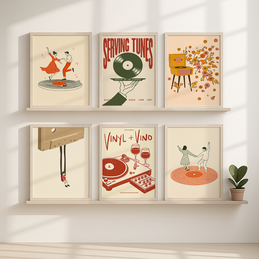 Poster su Tela Vintage con Tem - Office Furniture Loft recensione e prezzo