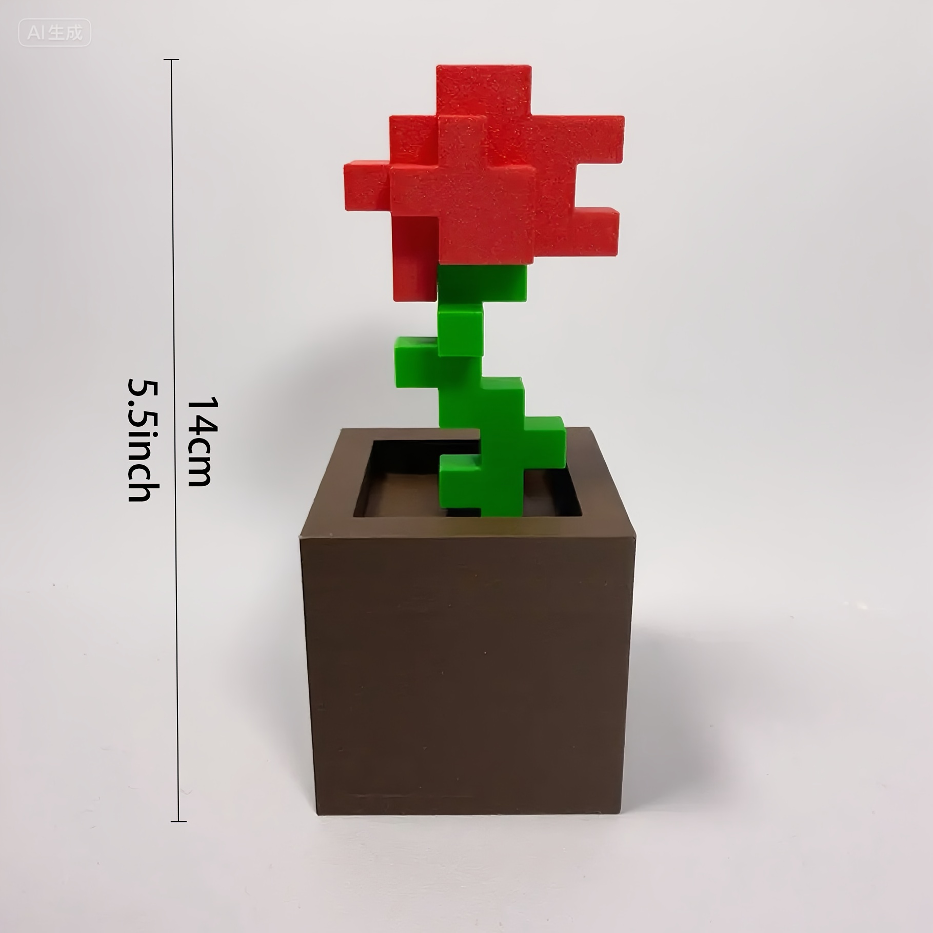 Ornamento floreale Pixel Rose  - Office Furniture Rental recensione e prezzo