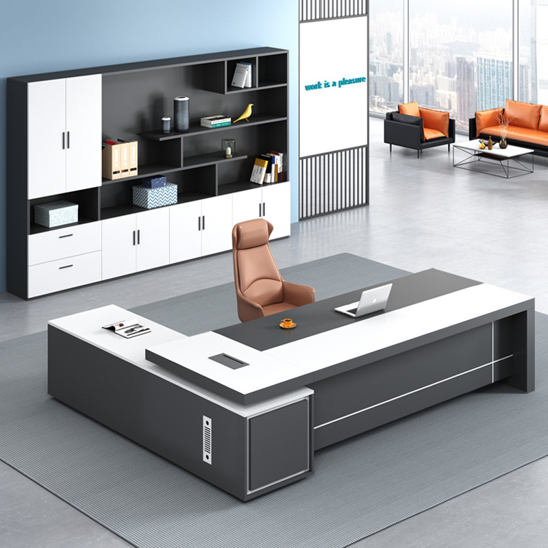 Set di scrivania e sedia bianc - Xh Office Furniture recensione e prezzo