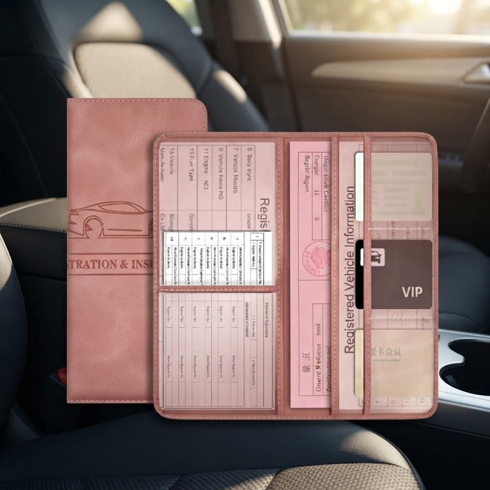 Portadocumenti in Pelle PU per - Binder Storage Box recensione e prezzo