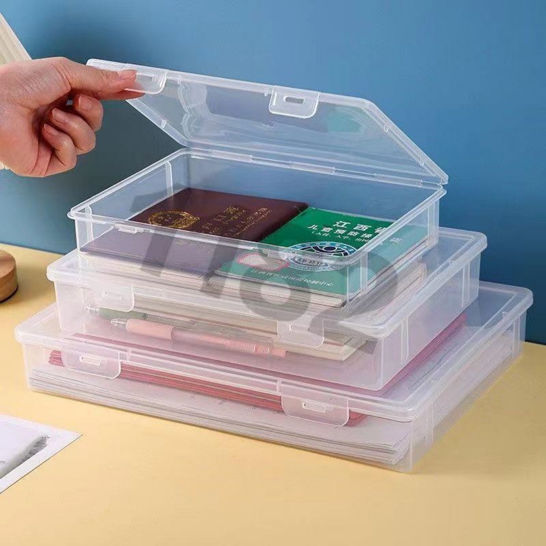 Scatola Impilabile Trasparente - Binder Storage Box recensione e prezzo