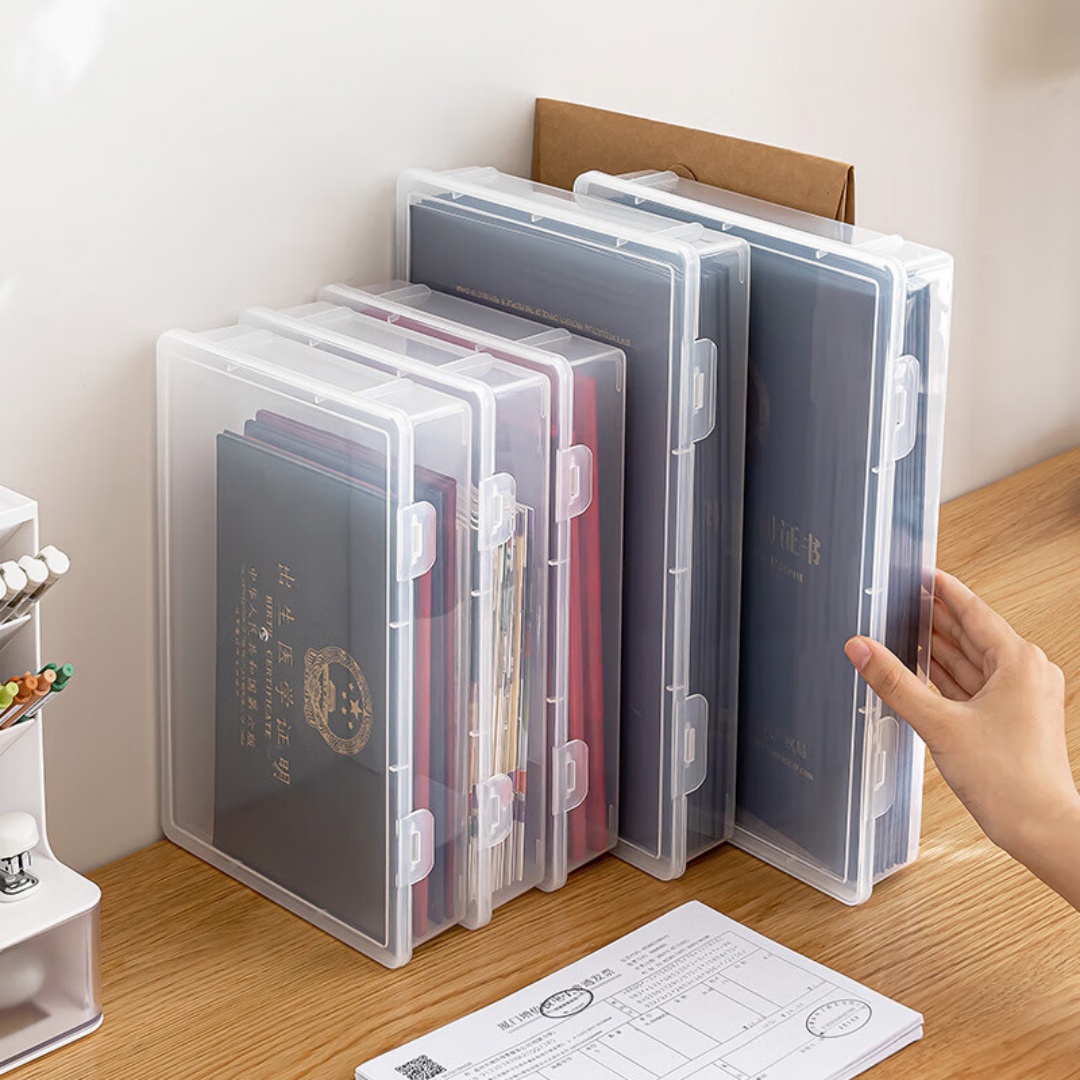 Scatola Impilabile Trasparente - Binder Storage Box recensione e prezzo
