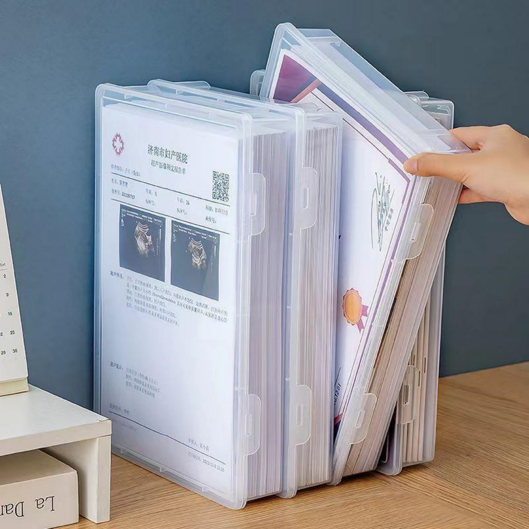 Scatola Impilabile Trasparente - Binder Storage Box recensione e prezzo