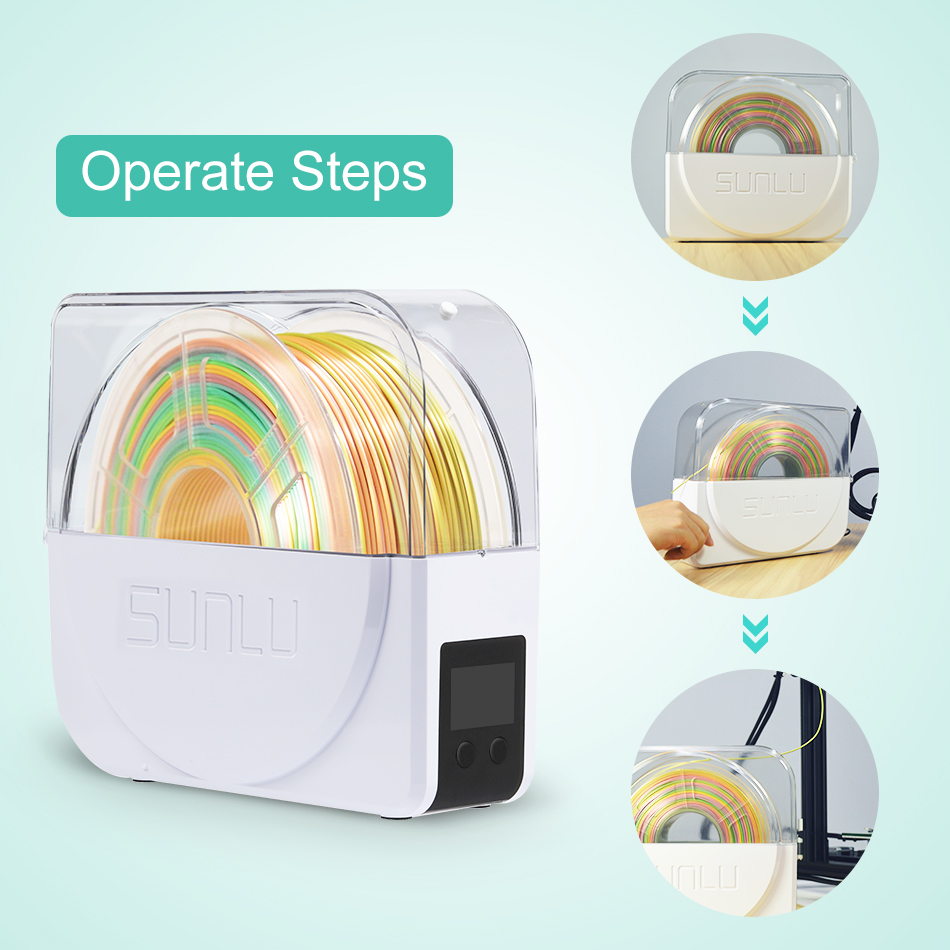 SUNLU Essiccatore per filament - Binder Storage Box recensione e prezzo